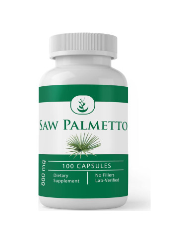 Cápsulas de Saw Palmetto Siempre Puro 100 Unidades 81.65g