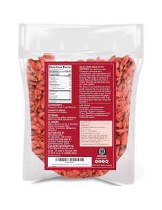 Berries de Goji Secas Orgánicas Healthworks 453.6g Veganas 2
