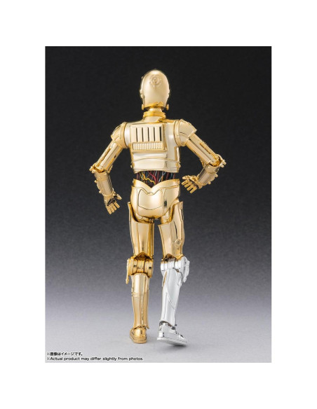 Figura de acción C-3PO Star Wars Bandai 15.5 cm pre-pintada