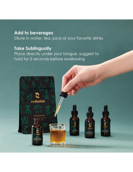 Tintura Herbal Reishi Redmint 29.57 ml - Suplemento Natural