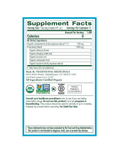 Té de Hierbas Orgánico EveryDay Detox Traditional Medicinals 16 Bolsas 2