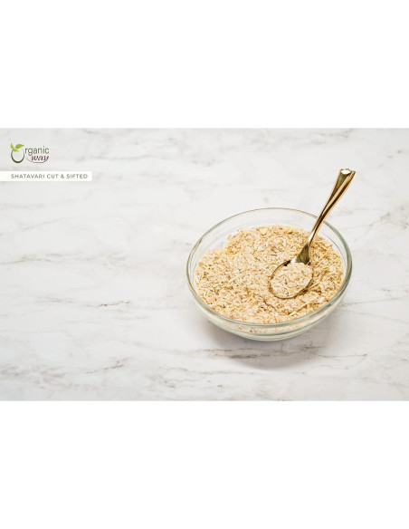 Shatavari seco orgánico 450g Organic Way - Certificado kosher Shatavari seco orgánico 450g Organic Way - Certificado kosher