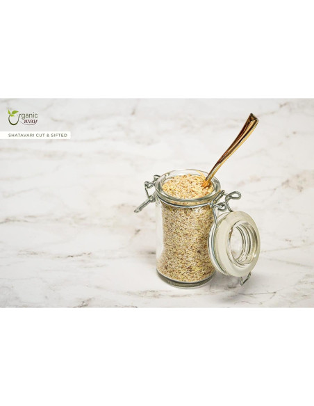 Shatavari seco orgánico 450g Organic Way - Certificado kosher Shatavari seco orgánico 450g Organic Way - Certificado kosher