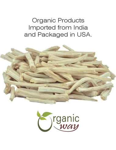 Shatavari seco orgánico 450g Organic Way - Certificado kosher