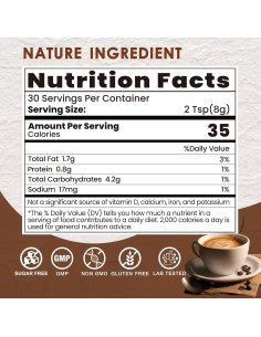 Chocolate Caliente de Hongo QINSHANTANG 240g - 10 Hongos Energéticos 2