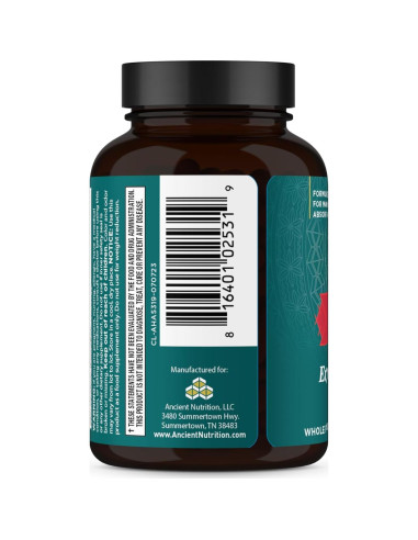 Cápsulas Adrenales Nutrición Antigua 1300mg, 60 Unidades