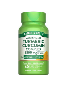 Cápsulas de Cúrcuma Curcumina 1500 mg Verdad de la Naturaleza