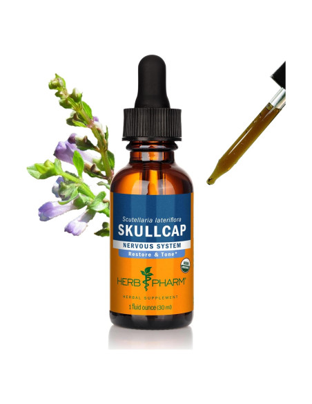 Extracto líquido de escutelaria orgánica Herb Pharm 29.57 ml