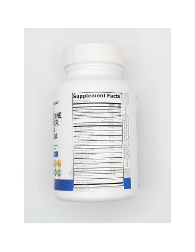 Suplemento Alpha GPC Clean Nutraceuticals 300mg 60 Cápsulas