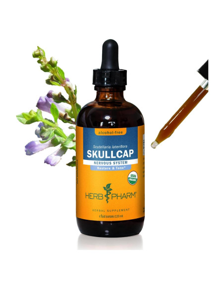 Extracto Líquido de Escutelaria Orgánica Herb Pharm 113.4 ml