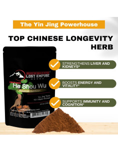 He Shou Wu 10:1 Extracto en Polvo 100g - Lost Empire Herbs 2