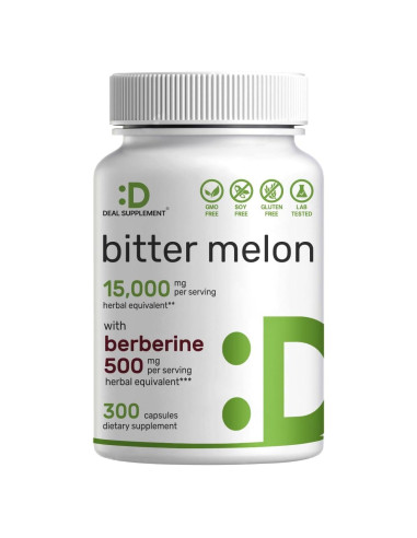 Suplemento de Melón Amargo Deal Supplement 300 Cápsulas 150 días