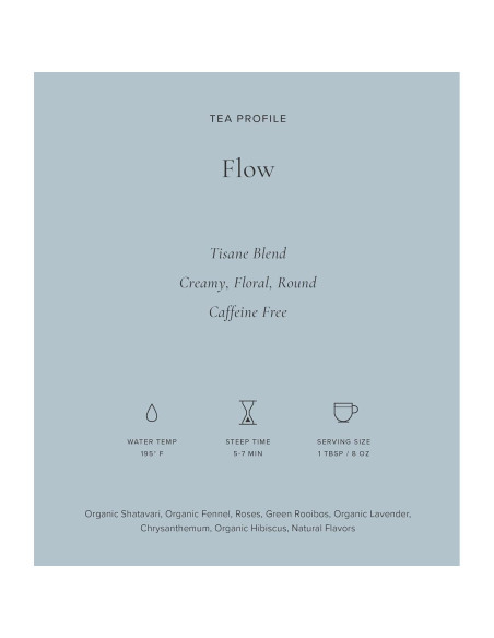 Té Flujo 70.87g - Arte del Té - Mezcla Floral Orgánica