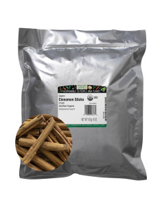 Palitos de Canela Ceylon Orgánica Frontier Co-op 450g