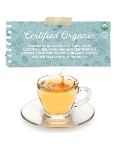 Té de Peonía Blanca Suelta Orgánico 56.7g - Fermentaholics 2
