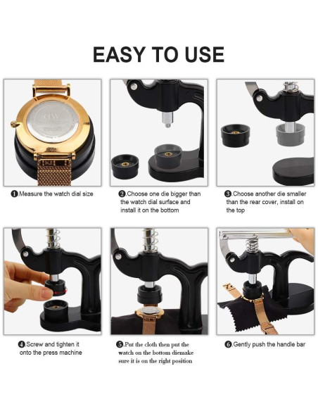 Juego de Herramientas para Reloj ONEBOM - Kit Profesional Completo