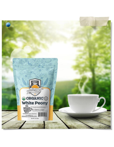 Té de Peonía Blanca Suelta Orgánico 56.7g - Fermentaholics