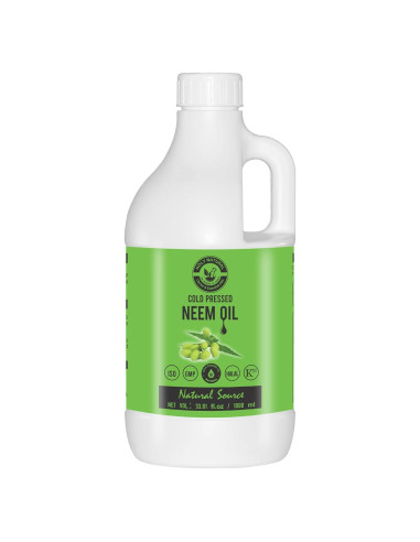 Aceite de Neem Puro 1000 ml HOLY NATURAL - Hidratante y Anticaspa