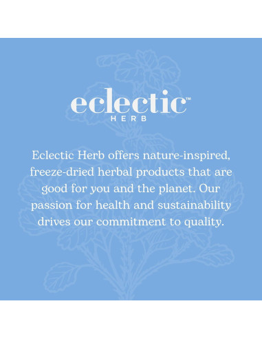 Echinacea Angustifolia Cruda Liofilizada Eclectic 90 Cápsulas