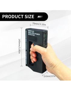 Detector de Pared Multifuncional Genérico WPP123 para Metal y Cables 2