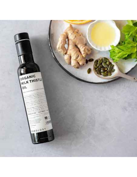 Aceite de Cardo Mariano Orgánico Erbology 250 ml - Prensado en Frío - Rico en Vitamina E