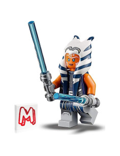 Minifigura LEGO Star Wars Ahsoka Tano 75283 con Sables de Luz