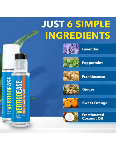 Roll-On Alivio de Vértigo Básico Vigor 10ml - Aceites Esenciales