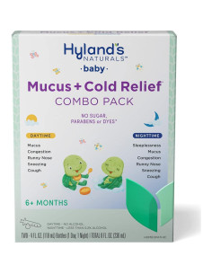 Alivio de Mucosidad y Resfriado Hyland's Baby 236.6 ml + Ungüento 49.9 g 2