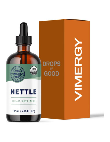Extracto de Ortiga Vimergy 115 mL - Orgánico, Vegano, Sin Gluten
