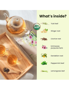 Té Detox Orgánico en Hojas Sueltas Gardenika 113 g - Sin Cafeína 2