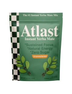Yerba Mate Instantánea Atlast - 125g Energía Natural 50 Porciones