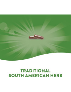 Pau d'Arco Nature's Way 180 Cápsulas 1090 mg Paquete de 2 2