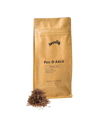 Té Herbal Sin Cafeína Jovvily Pau D'Arco 450g Cortado y Tamizado