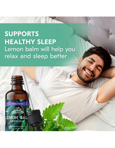 Tintura de Bálamo Limón Florida Herbs 59 ml Orgánica No OGM