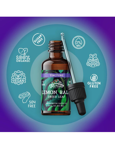 Tintura de Bálamo Limón Florida Herbs 59 ml Orgánica No OGM