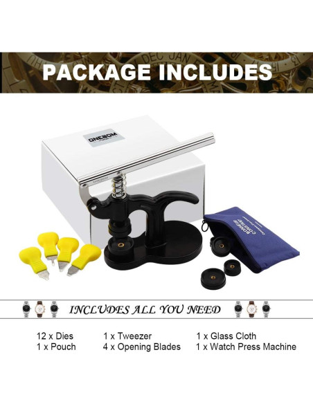 Juego de Herramientas para Reloj ONEBOM - Kit Profesional Completo