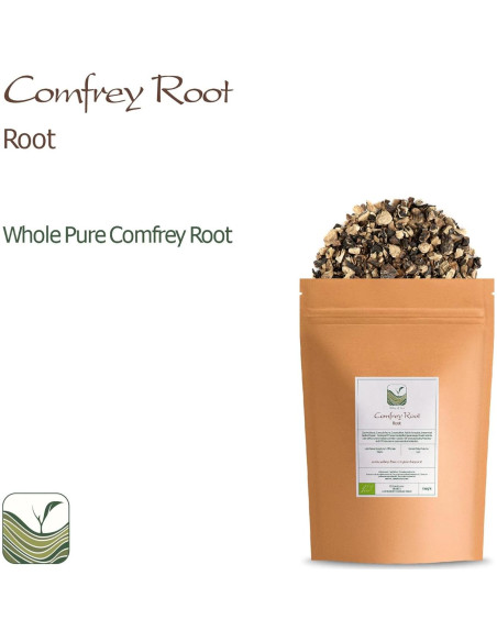 Raíz de Consuelda Secas 100g - Valle del Té - Uso Externo