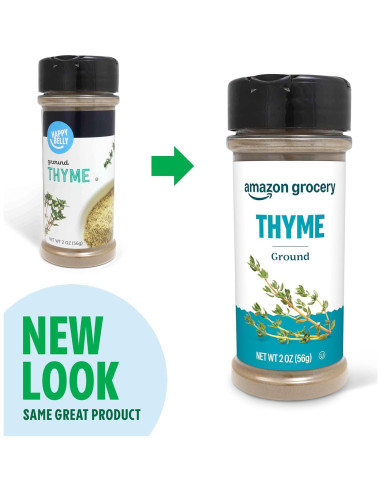 Tomillo Molido Amazon Grocery 56.7 g - Sabor Ligero