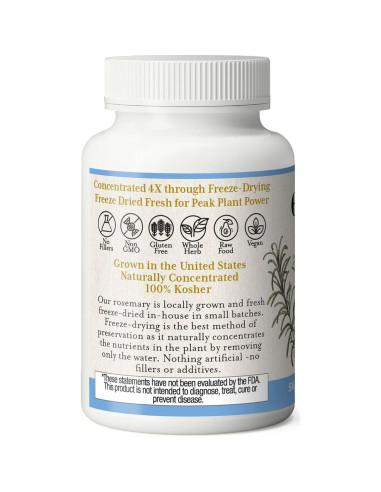 Cápsulas de Romero Liofilizado Eclético 300 mg - 90 Unidades