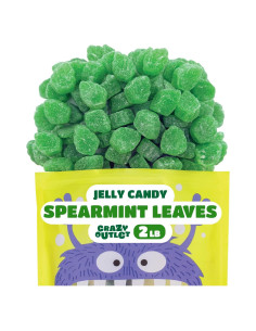 Caramelo de Gelatina de Hierbabuena - 907g - Suave y Masticable