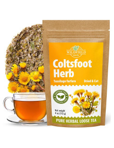 Té de hoja de coltsfoot OVVA Ü 113g - 100% natural