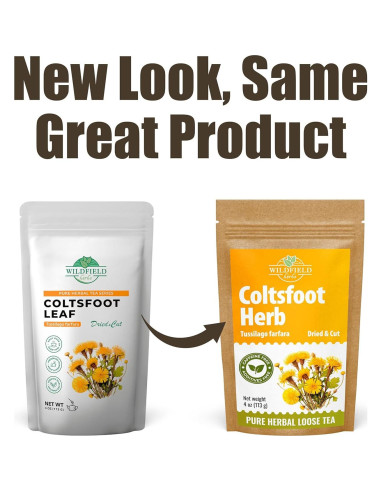 Té de hoja de coltsfoot OVVA Ü 113g - 100% natural