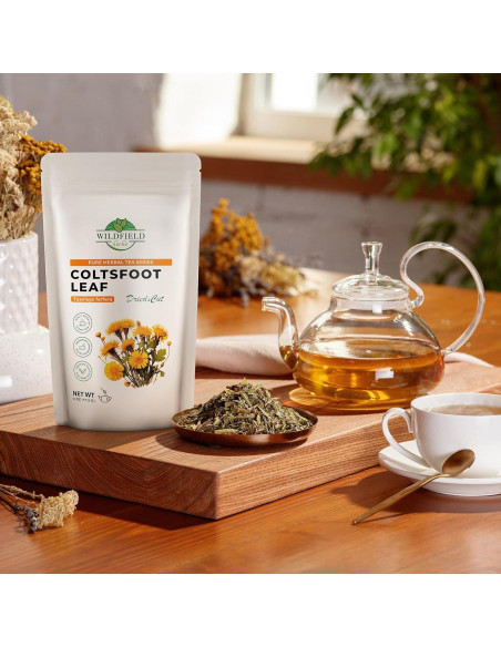 Té de hoja de coltsfoot OVVA Ü 113g - 100% natural