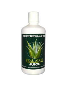 Jugo de Aloe Vera Orgánico Aloe Real 946 ml - Suplemento Nutricional
