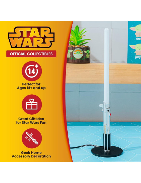 Luz de Estado de Ánimo Sable de Luz Luke Skywalker 30 cm LED
