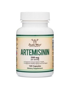 Artemisinina 200mg Double Wood - 120 Cápsulas Veganas
