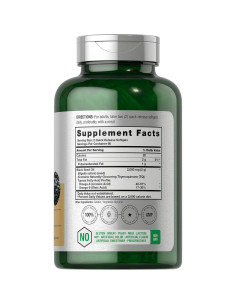 Cápsulas de Gel Blando Horbaach Aceite Semilla Negra 2000mg 2