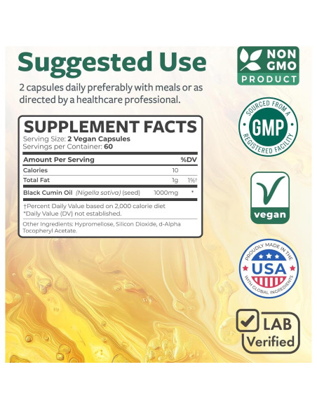 Aceite de Semilla Negra Healths Harmony 120 Cápsulas 500mg Aceite de Semilla Negra Healths Harmony 120 Cápsulas 500mg