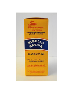 Aceite de Semilla Negra Virgen El Captain 120 ml Prensado en Frío