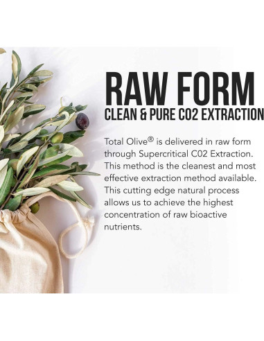 Total Olive Extracto de Hoja y Fruto de Olivo 60 Cápsulas